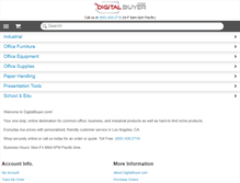 Tablet Screenshot of digitalbuyer.com